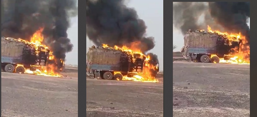 Ménaka : Un camion chargé incendié par des bandits armés